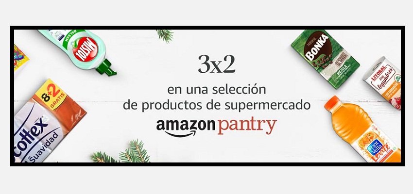 AMAZON PANTRY: 3X2 UNA GRAN SELECCIÓN DE PRODUCTOS