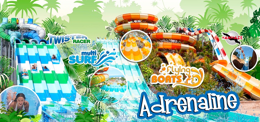 Descuentos entradas Aqualand Costa Adeje Tenerife 🗓 Parque acuático ¡abierto todo el año!