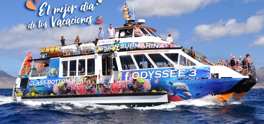 Oferta excursiones en barco Fuerteventura Odyssee 3